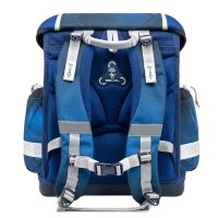 Belmil Classy ergonomisches Schulranzen-Set 4-teilig "Football 4" mit Brustgurt