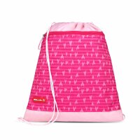 Belmil Classy Plus ergonomisches Schulranzen-Set 5-teilig "Princess" mit Brustgurt, Magnetverschluss, Patch Set 3 Stück