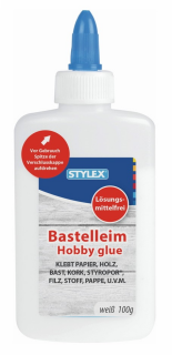 Stylex Bastelleim 100g weiß