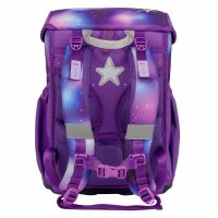 Belmil Maxi ergonomisches Schulranzen-Set 5-teilig "Shining Fairy" mit Brustgurt, Magnetverschluss, einem Patch