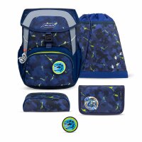 Belmil Maxi ergonomisches Schulranzen-Set 5-teilig...