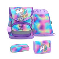 Belmil Compact ergonomisches Schulranzen-Set 4-teilig...