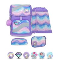 Belmil Smarty ergonomisches Schulranzen Set 5-teilig...