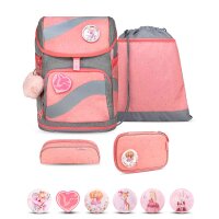 Belmil Smarty ergonomisches Schulranzen Set 5-teilig...