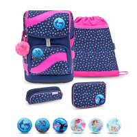 Belmil Smarty ergonomisches Schulranzen Set 5-teilig...