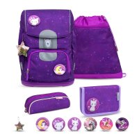 Belmil Motion ergonomisches Schulranzen Set 5-teilig...