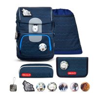 Belmil Motion ergonomisches Schulranzen Set 5-teilig...