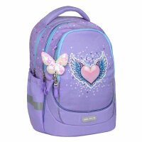 Belmil Schulrucksack "Love of Heart" mit Brustgurt