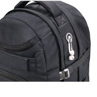 Wave Infinity Schulrucksack "Black"
