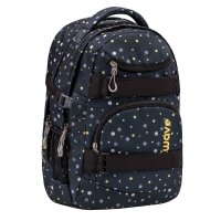 Wave Infinity Schulrucksack "Black and Yellow...