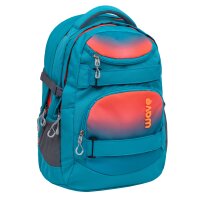 Wave Infinity Schulrucksack "Ombre Neon Orange and...