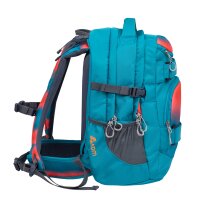 Wave Infinity Schulrucksack "Ombre Neon Orange and Bluebird"