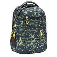 Wave Infinity Schulrucksack "Stripes Green"