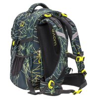 Wave Infinity Schulrucksack "Stripes Green"
