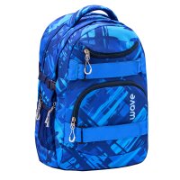 Wave Infinity Schulrucksack Set 2 tlg. "Deep Ocean"