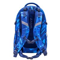 Wave Infinity Schulrucksack Set 2 tlg. "Deep Ocean"