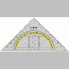 5x Stylex Geometrie-Dreieck 16 cm