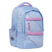 Wave Prime Schulrucksack "Waves Lavender"