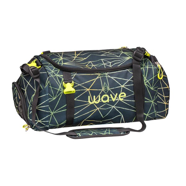 Wave Sporttasche "Stripes Green"