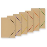 Stylex Dreiklappmappe, DIN A4, Recyclingpapier