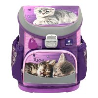 Belmil Mini-Fit ergonomisches Schulranzen-Set 4-teilig "Little Caty" mit Brustgurt