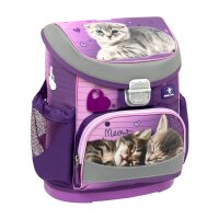 Belmil Mini-Fit ergonomisches Schulranzen-Set 4-teilig "Little Caty" mit Brustgurt