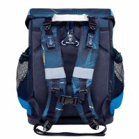 Belmil Mini-Fit ergonomisches Schulranzen-Set 4-teilig "Police" mit Brustgurt