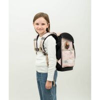 Belmil Classy ergonomisches Schulranzen-Set 4-teilig "Horse Chestnut" mit Brustgurt