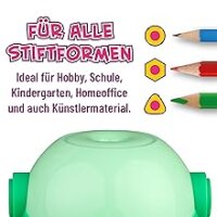 JOLLY Elektrischer Anspitzer "Alex" Mit Autostopp - inkl. Ladekabel