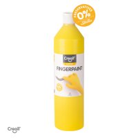 Creall Fingermalfarbe - Happy Ingredients, 750 ml - Gelb