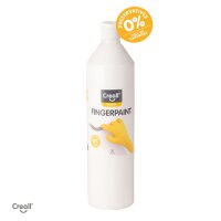 Creall Fingermalfarbe - Happy Ingredients, 750 ml - Weiss