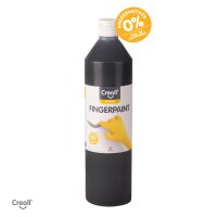 Creall Fingermalfarbe - Happy Ingredients, 750 ml - Schwarz
