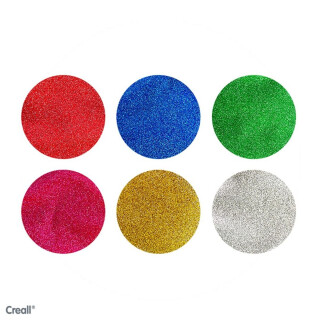 Creall Glitzernde Farben, 6 x 250 ml - Sortiment