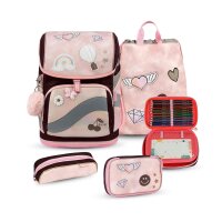 Belmil Smarty Plus Premium Schulranzen Set 4-teilig...