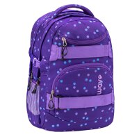 Wave Infinity Schulrucksack "Purple Dots"