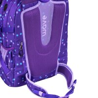 Wave Infinity Schulrucksack "Purple Dots"