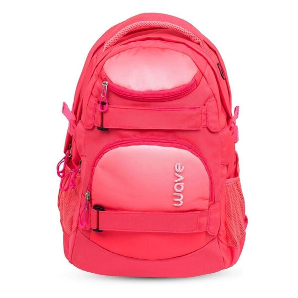 Wave Infinity Schulrucksack Set 2 tlg. "Ombre Coral Paradise"