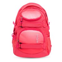 Wave Infinity Schulrucksack Set 2 tlg. "Ombre Coral...