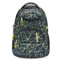 Wave Infinity Schulrucksack Set 3 tlg. "Stripes...