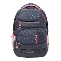 Wave Infinity Move Schulrucksack Set 3 tlg. "Dots...
