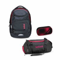 Wave Infinity Move Schulrucksack Set 3 tlg. "Meteor...