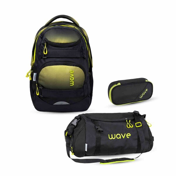 Wave Infinity Move Schulrucksack Set 3 tlg. "Gradient Bold"
