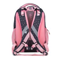 Wave Boost Schulrucksack "Dots Pinky"