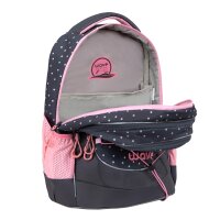 Wave Boost Schulrucksack "Dots Pinky"