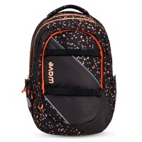 Wave Prime Schulrucksack "Dots Blooms"