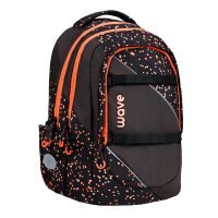Wave Prime Schulrucksack "Dots Blooms"