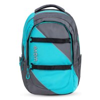 Wave Prime Schulrucksack "Grey Lagoon"
