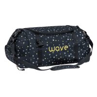 Wave Sporttasche "Black and Yellow Dots"