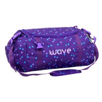 Wave Sporttasche "Purple Dots"