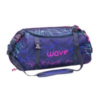 Wave Sporttasche "Stripes Purple"